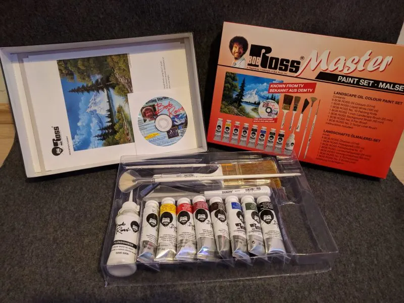 Bob Ross Master Paint Set Review