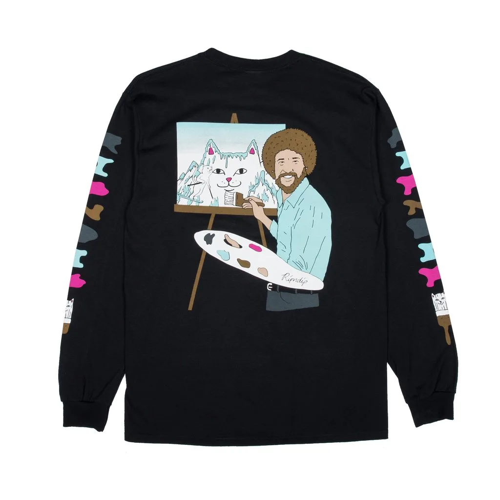 bob ross long sleeve