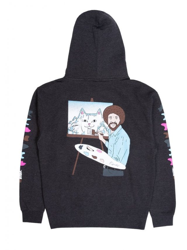 ripndip bob ross skateboard