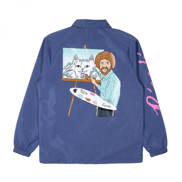 ripndip bob ross skateboard