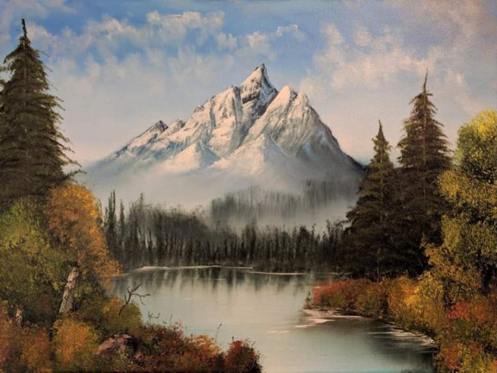 The 5 Most Painted Bob Ross Paintings In 2020 | TwoInchBrush.com