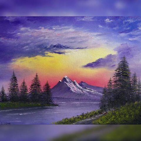 The 5 Most Painted Bob Ross Paintings In 2020 | TwoInchBrush.com