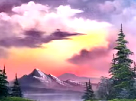 bob ross pink