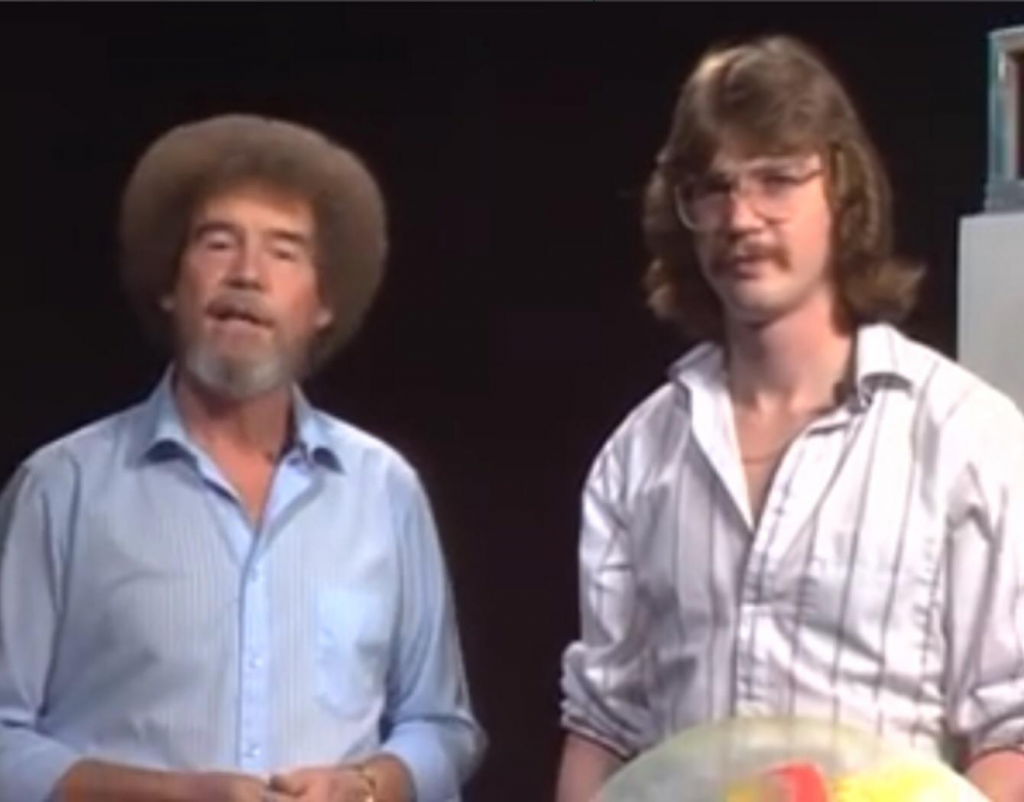 Bob Ross and his son Steve Ross