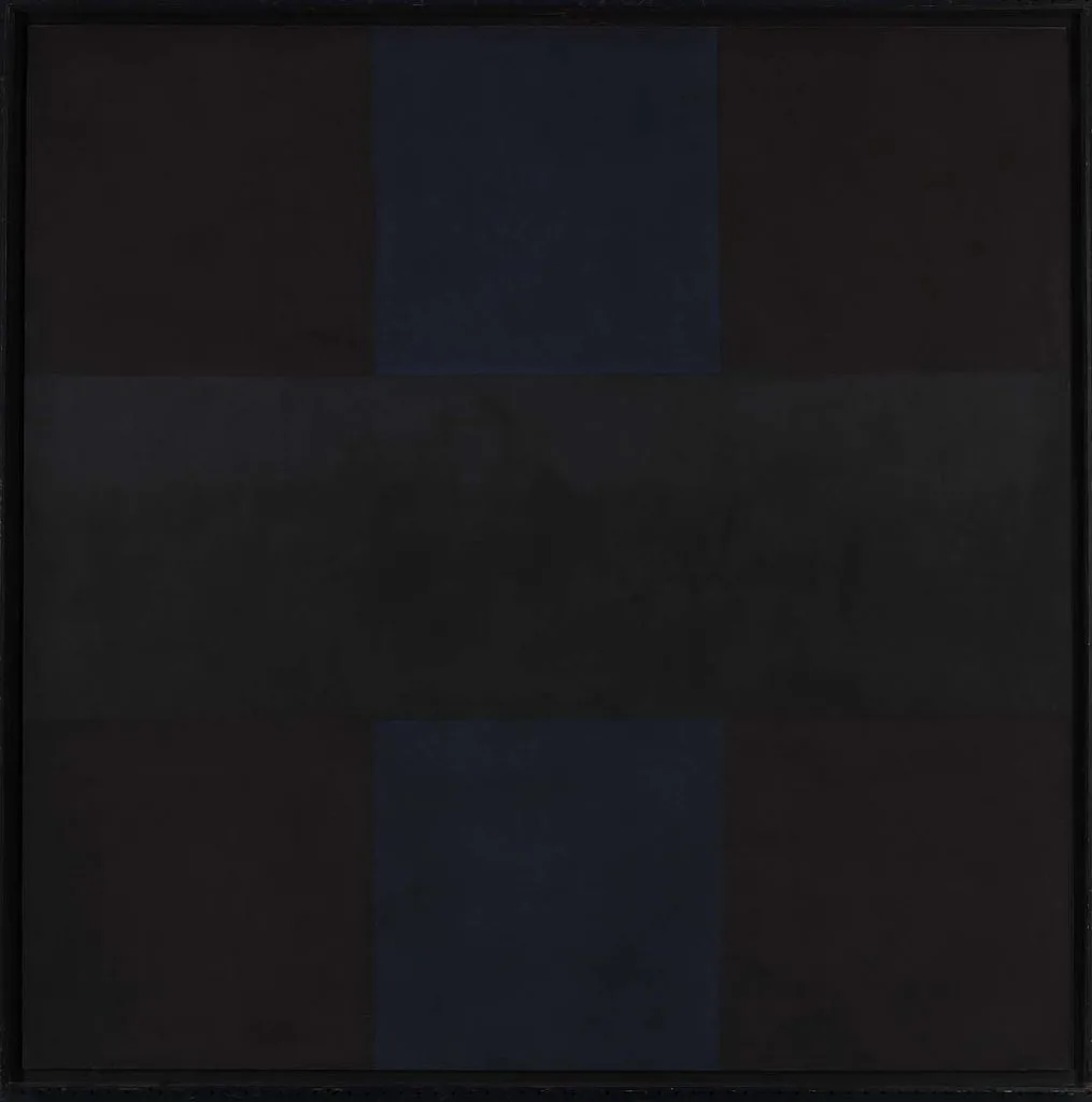Untitled Black Painting By Ad Reinhardt