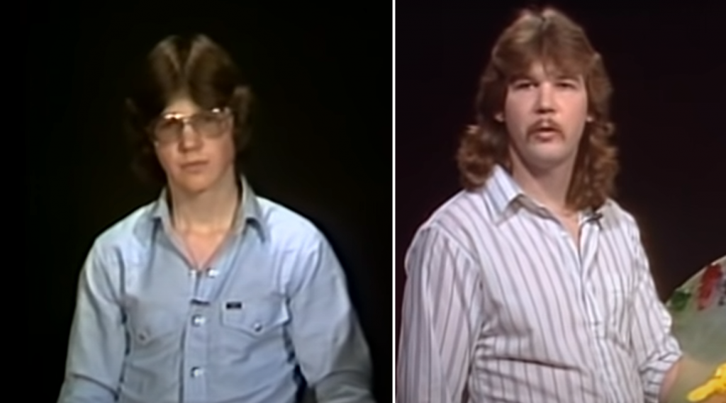 Steve's first and last appearance on "The Joy of Painting"